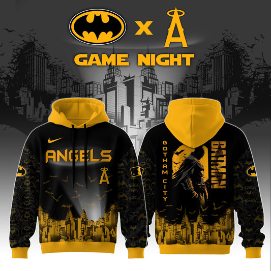 Los Angeles Angels x DC Batman Game Night Special Edition Hoodie