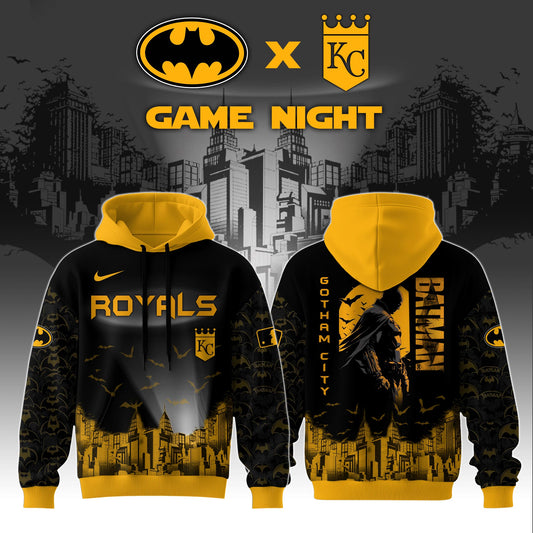 Kansas City Royals x DC Batman Game Night Special Edition Hoodie