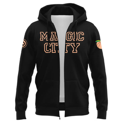 Atlanta Hawks 2026 Magic City True To Atlanta Zip Hoodie - True To Atlanta Black Zip Hoodie