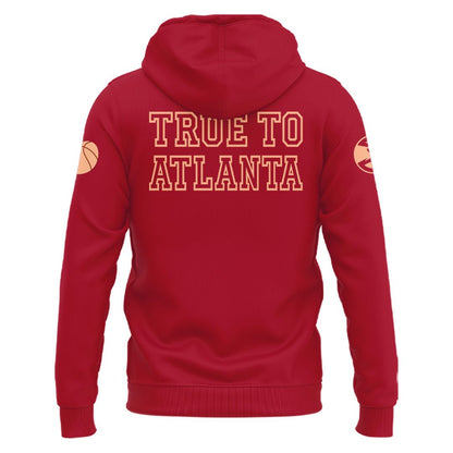 Atlanta Hawks 2026 Magic City True To Atlanta Hoodie - True To Atlanta Red Hoodie