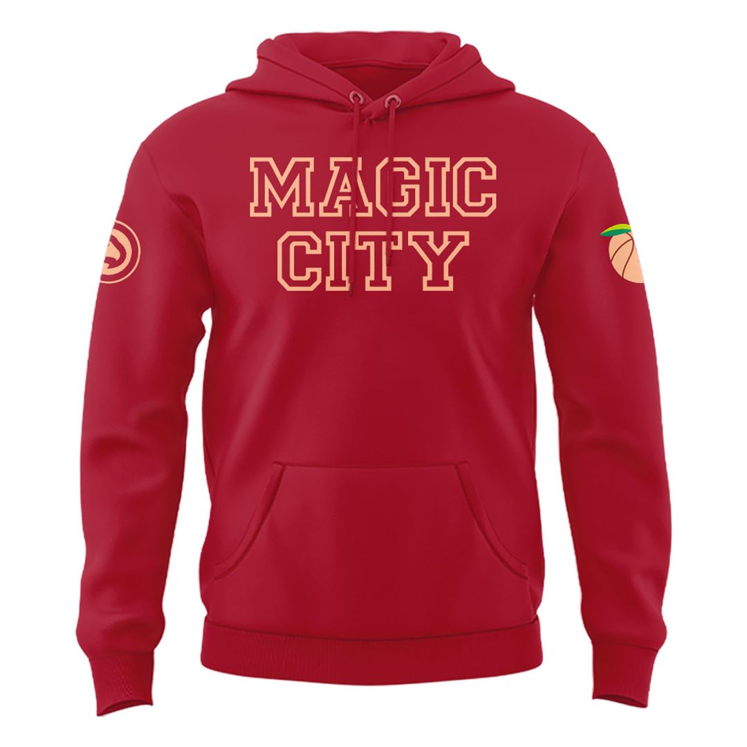 Atlanta Hawks 2026 Magic City True To Atlanta Hoodie - True To Atlanta Red Hoodie
