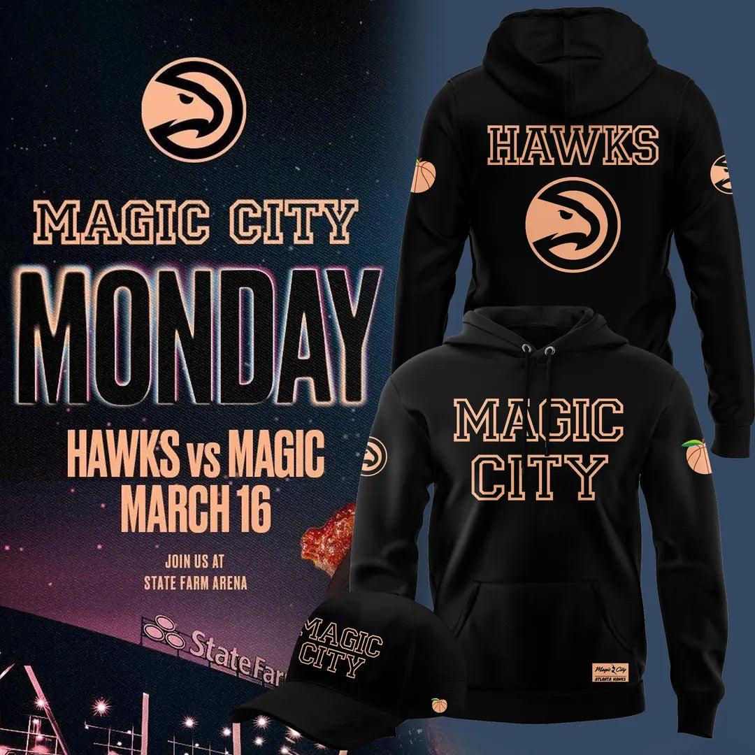 Atlanta Hawks 2026 Magic City True To Atlanta Hoodie