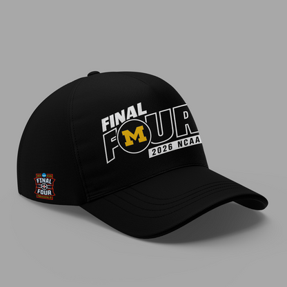Michigan Wolverines 2026 Men's Basketball Tournament March Madness Final Four T-Shirt