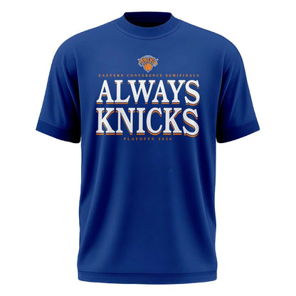 2026 Exclusive T-Shirt NEW YORK KNICKS Playoffs Round 2 | WL70