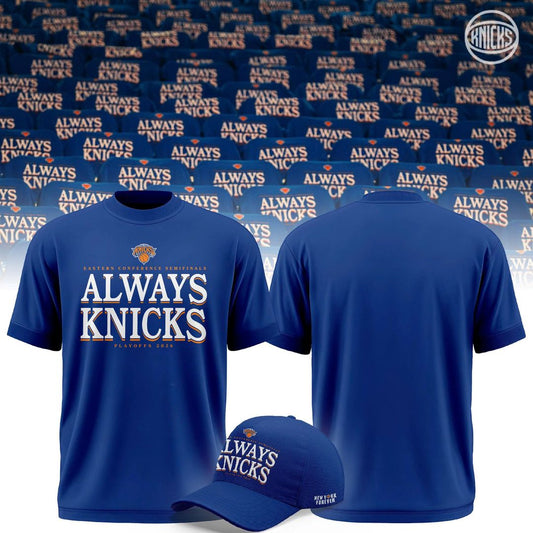 2026 Exclusive T-Shirt NEW YORK KNICKS Playoffs Round 2 | PJ67