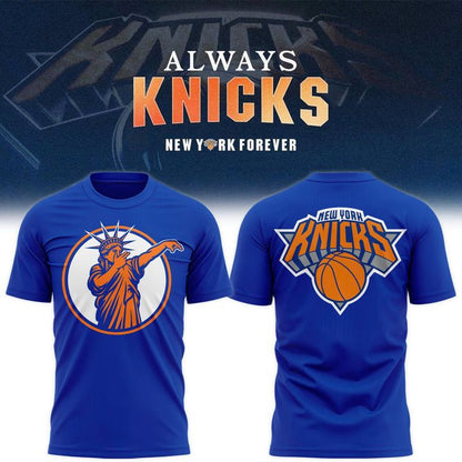 New York Knicks Statue of Liber3 T-Shirt | ZY49