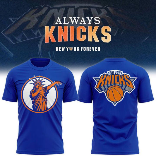 New York Knicks Statue of Liber3 T-Shirt | ZY49