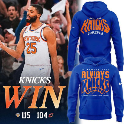New York Knicks  2026 Playoffs "Always Knicks" Hoodie | BZ15