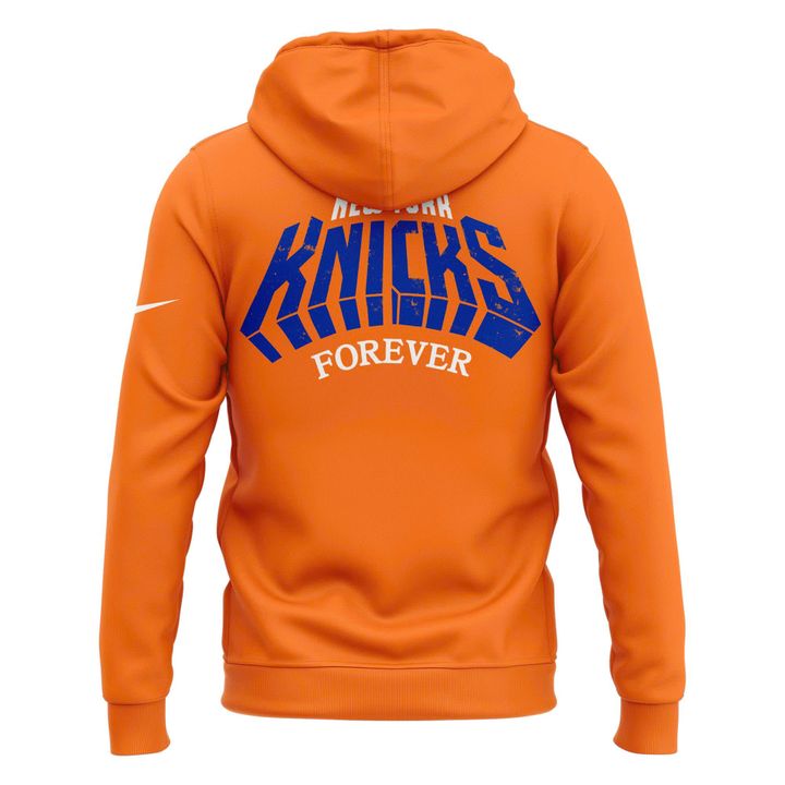 New York Knicks 2026 Playoffs "Always Knicks" Hoodie - Orange | YG82