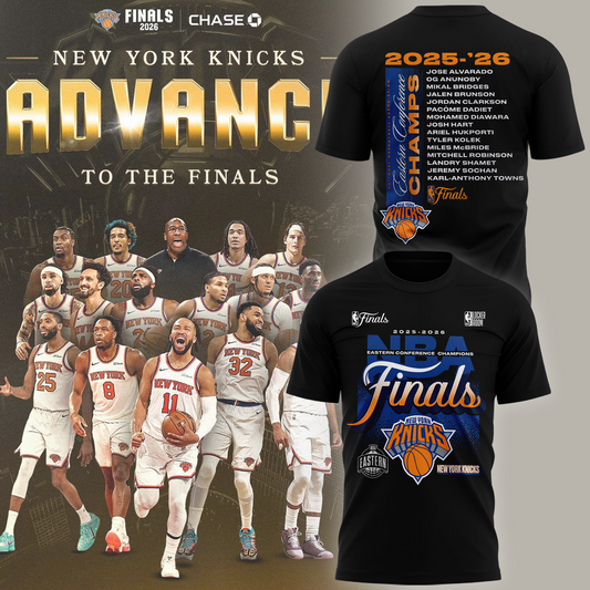 New York Knicks 2026 Eastern Conference Champions T-shirt | BO40