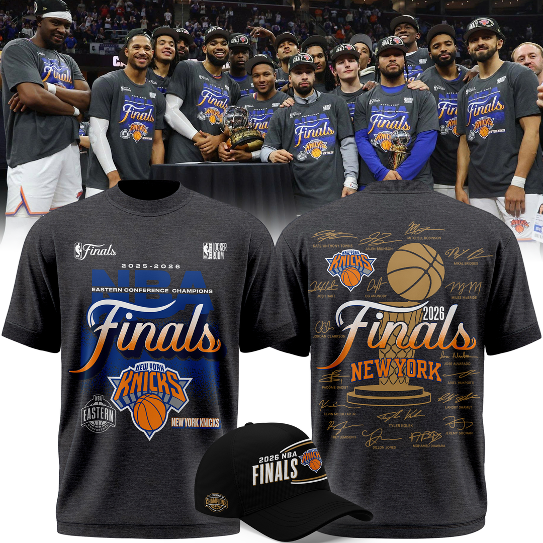 New York Knicks 2026 Eastern Conference Champions T-shirt | BC12