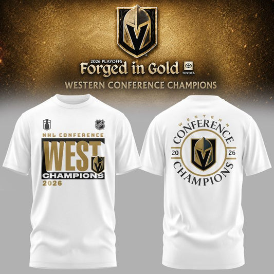 Vegas Golden Knights 2026  Western Conference Champions T-Shirt | KL24