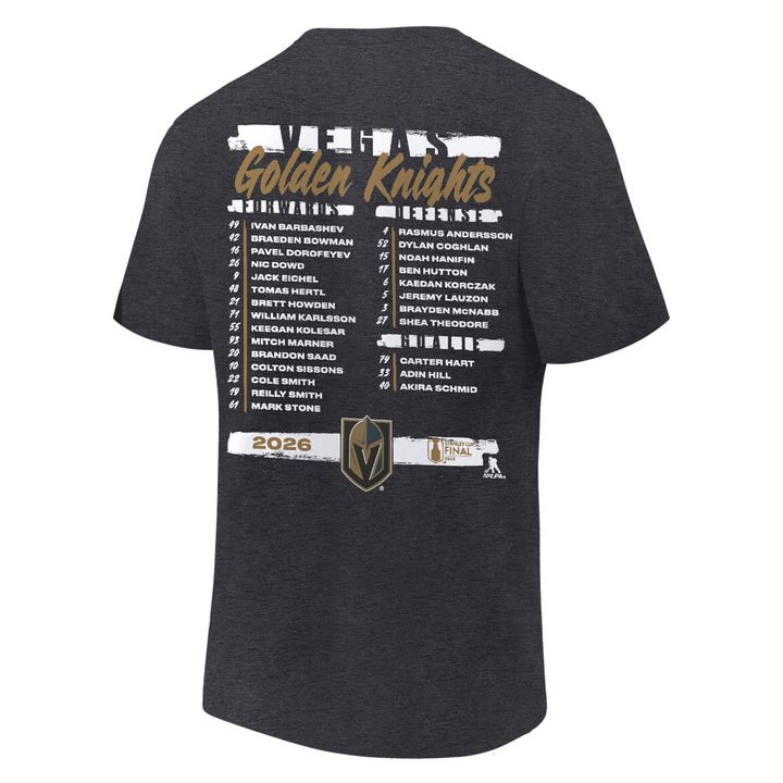 Vegas Golden Knights WESTERN CONFERENCE CHAMPIONS Tshirt 2026 | PZ46