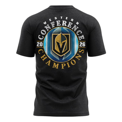 Unisex Vegas Golden Knights 2026 Western Conference Champions T-Shirt | LD22