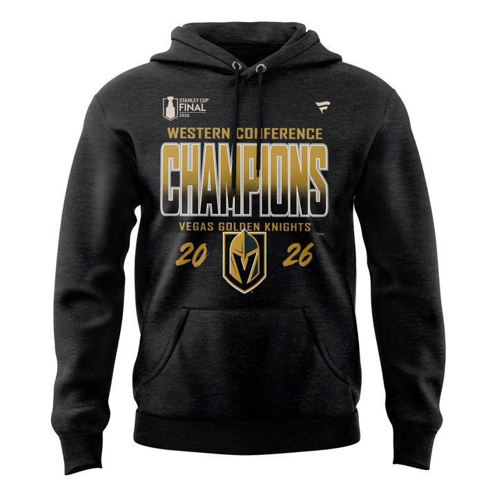 Unisex Vegas Golden Knights 2026  Western Conference Champions Hoodie | IR81