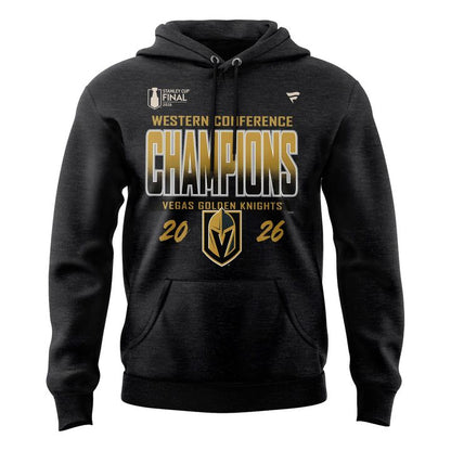 Unisex Vegas Golden Knights 2026  Western Conference Champions Hoodie | IR81