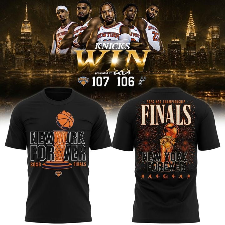 New York Knicks - NBA Finals Madison Square Garden Game 4 Shirt V3