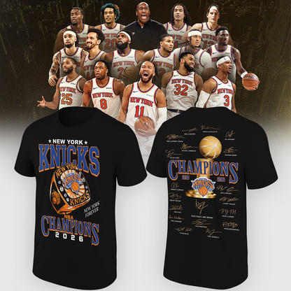 New York Knicks Basketball NBA Rings Champions Tshirt | GW69