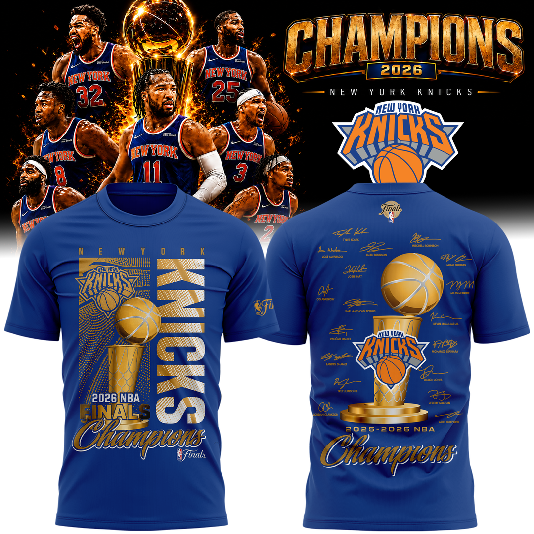 New York Knicks Basketball NBA Rings Champions Tshirt | TT60