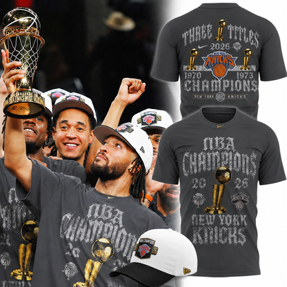 New York Knicks 2026 NBA Finals Champions Limited Edition T-Shirt | NB70