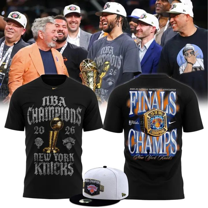New York Knicks 2026 NBA Finals Champions Limited Edition T-Shirt | XL29