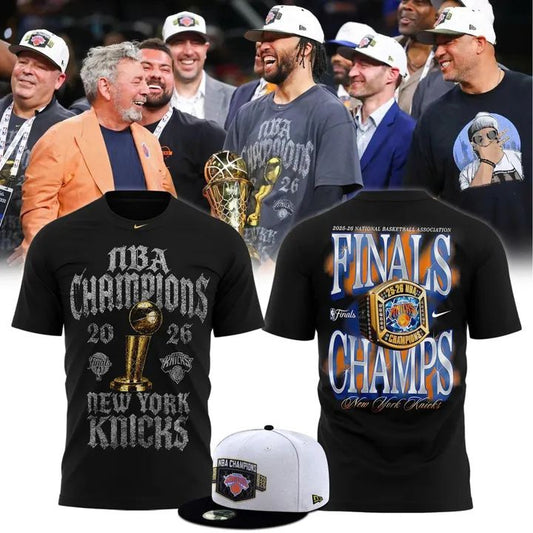 New York Knicks 2026 NBA Finals Champions Limited Edition T-Shirt | XL29