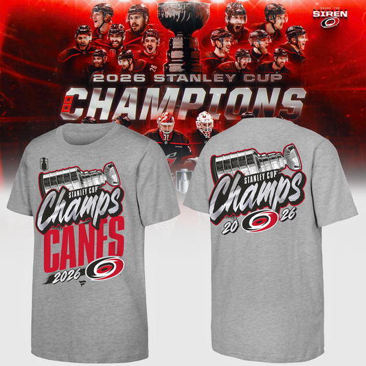 Carolina Hurricanes 2026 Stanley Cup Champions T-Shirt | HF99