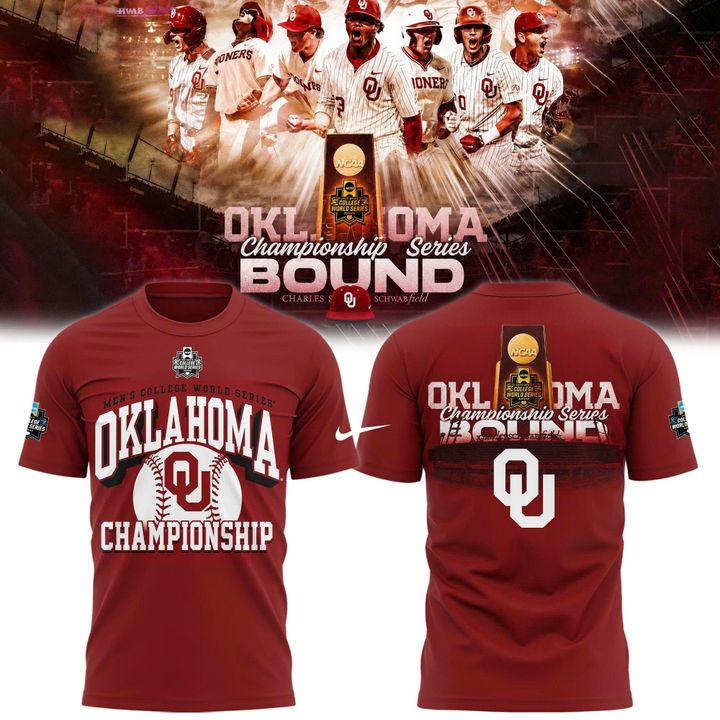 Oklahoma Sooners baseball 2026 Championship T-Shirt