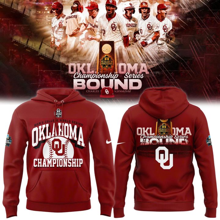 Oklahoma Sooners baseball 2026 Championship Hoodie