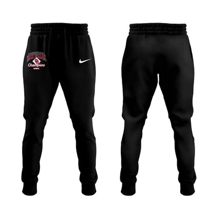 Men's Champion Black Oklahoma Sooners 2026 NCAA Baseball Men's College World Series Champions Locker Room T-Shirt