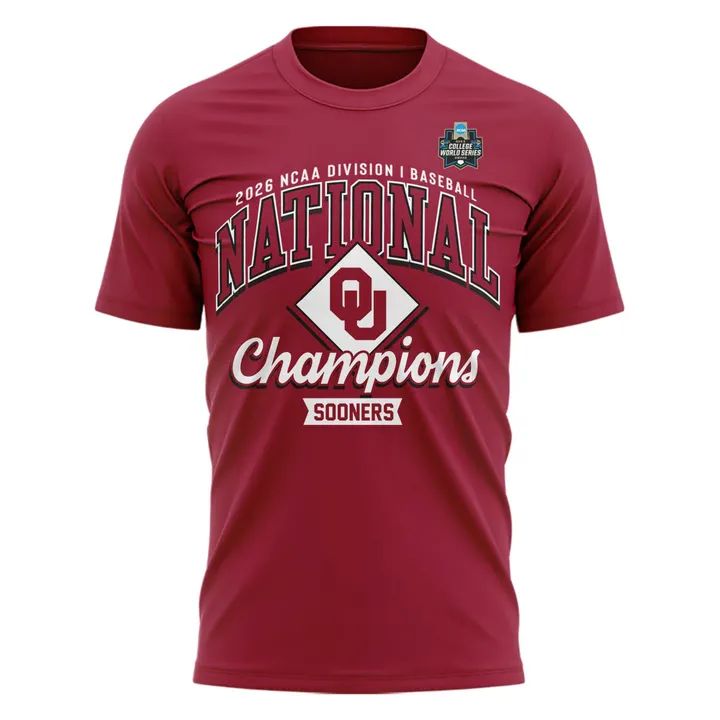 Oklahoma Sooners "Yesterday is Dead" 2026 Champions T-Shirt