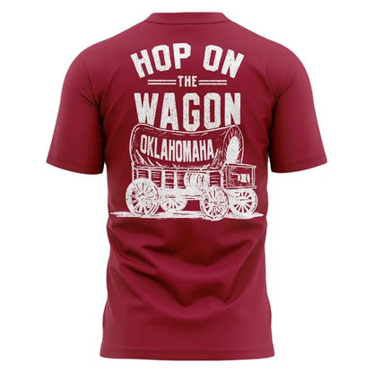 Oklahoma Sooners "Hop On The Wagon" T-Shirt