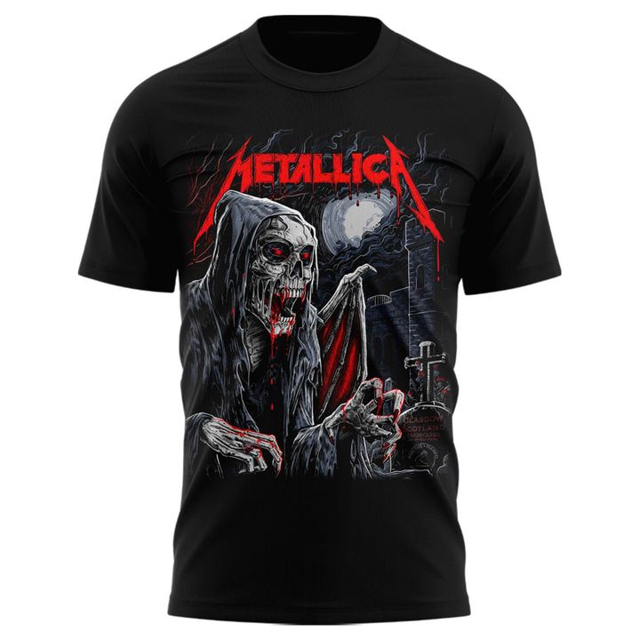 Metallica M72 World Tour Glasgow T-Shirt