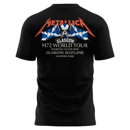 Metallica M72 World Tour Glasgow Tour Cap