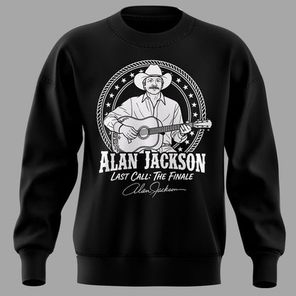 Exclusive Version Alan Jackson "Last Call... The Finale" Black Sweat 2026