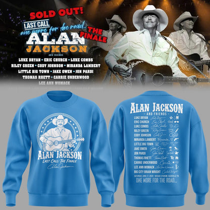 Exclusive Version 2026 Alan Jackson "Last Call... The Finale" Sweat
