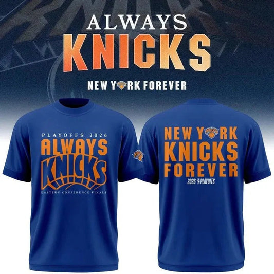 New York Knicks Always Knicks Playoffs Limited T-Shirt | QG40