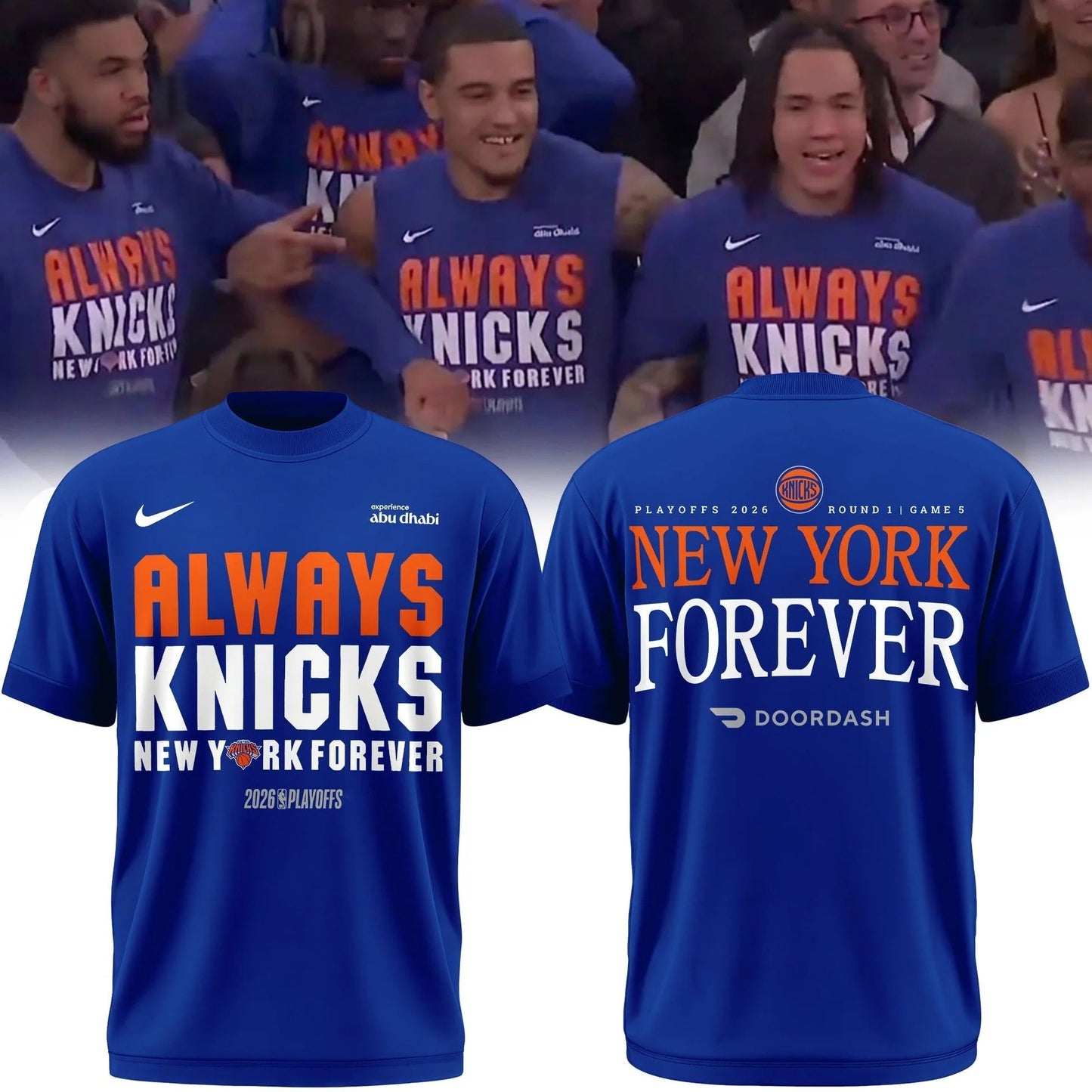 New York Knicks Always Knicks Playoffs Limited T-Shirt | LB82