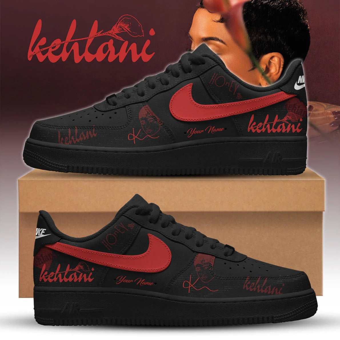 Kehlani World Tour 2026 Limited Edition AF1 Shoes V4 | KJ13