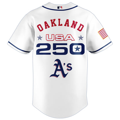 America’s 250th Anniversary Athletics Baseball Jersey - Premium Quality