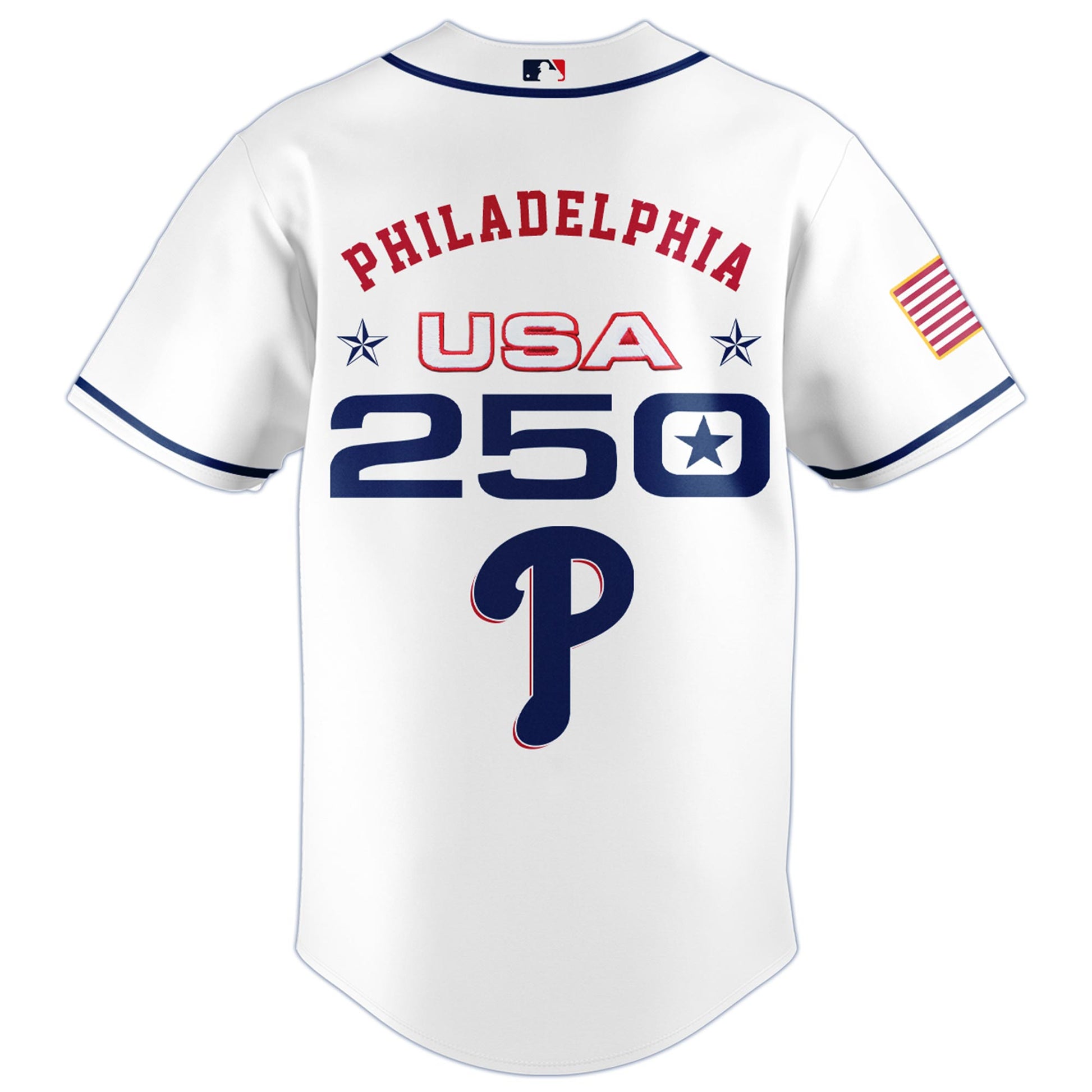 America’s 250th Anniversary Philadelphia Phillies Baseball Jersey - Premium Quality