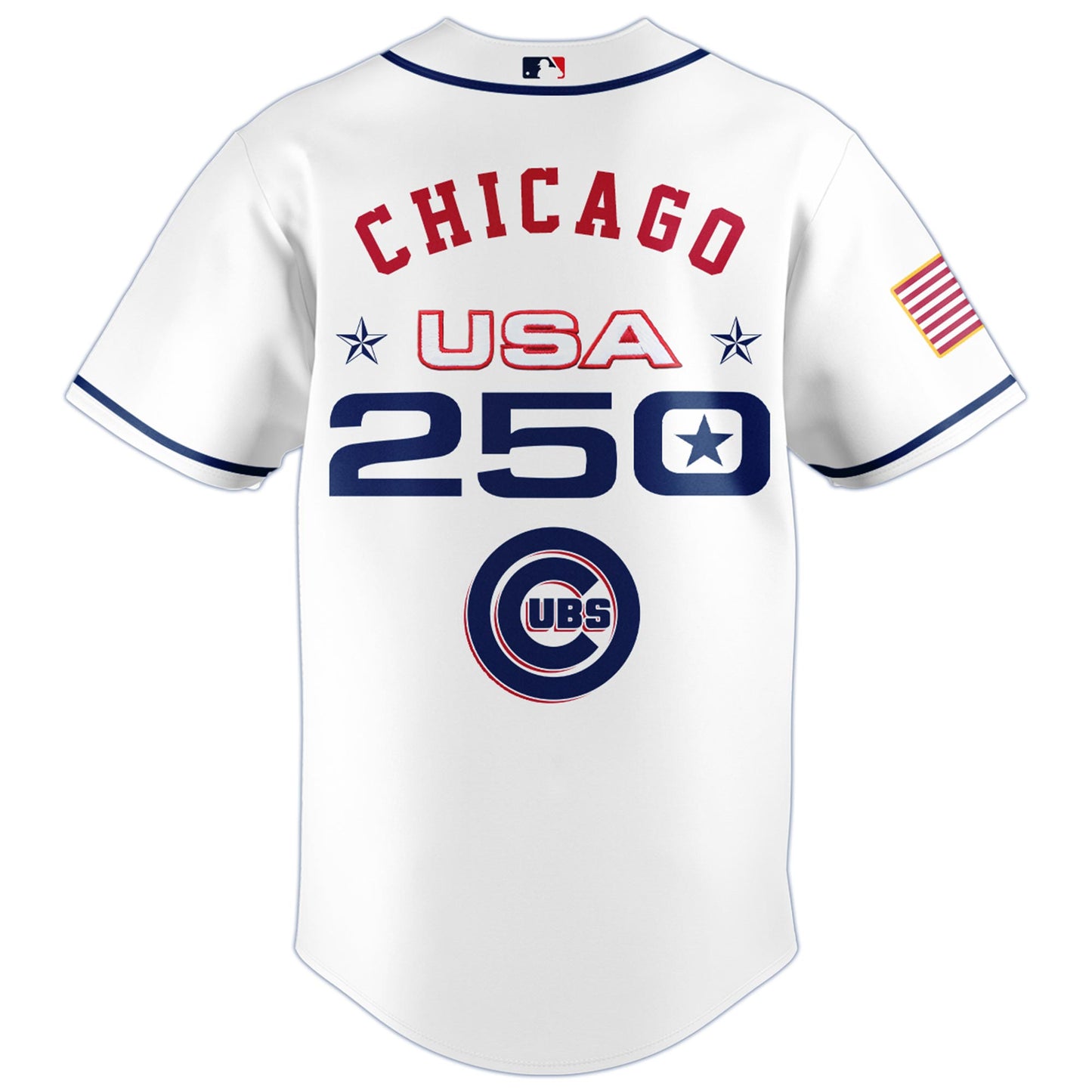 America’s 250th Anniversary Chicago Cubs Baseball Jersey - Premium Quality