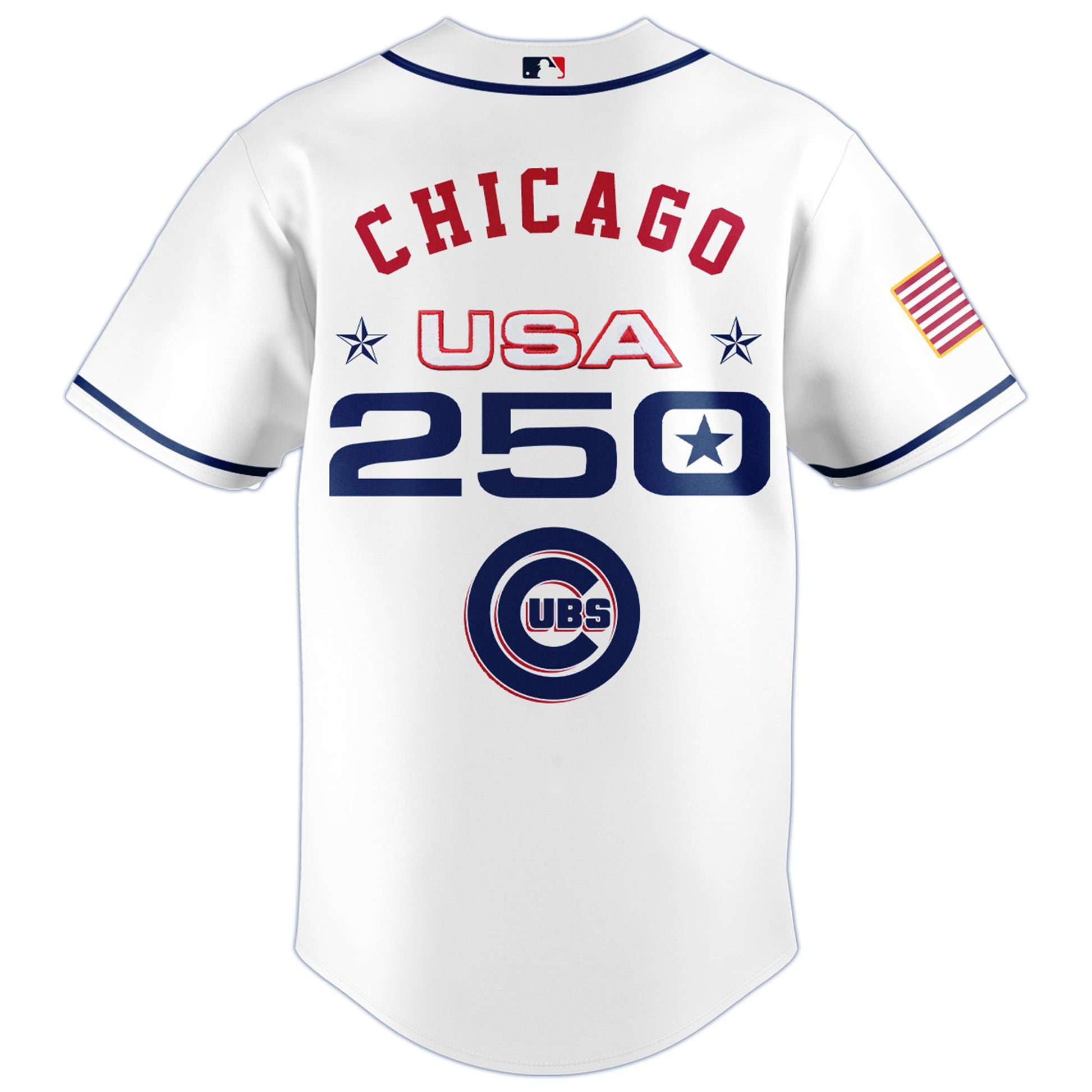 America’s 250th Anniversary Chicago Cubs Baseball Jersey - Premium Quality