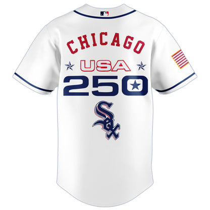 America’s 250th Anniversary Chicago White Sox Baseball Jersey - Premium Quality