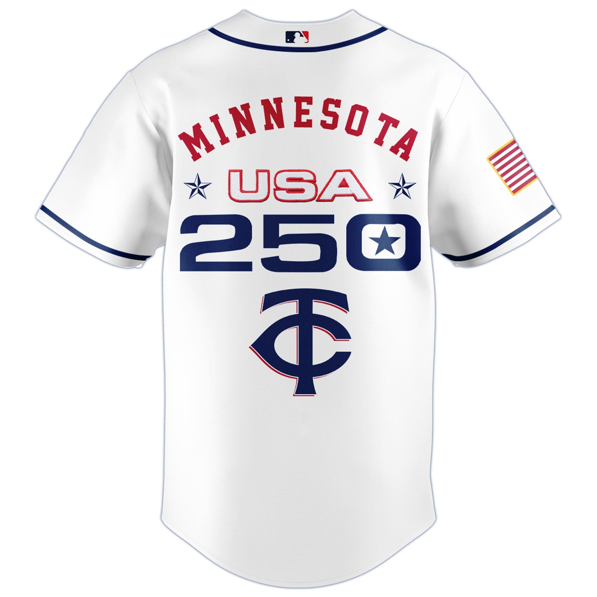 America’s 250th Anniversary Minnesota Twins Baseball Jersey - Premium Quality