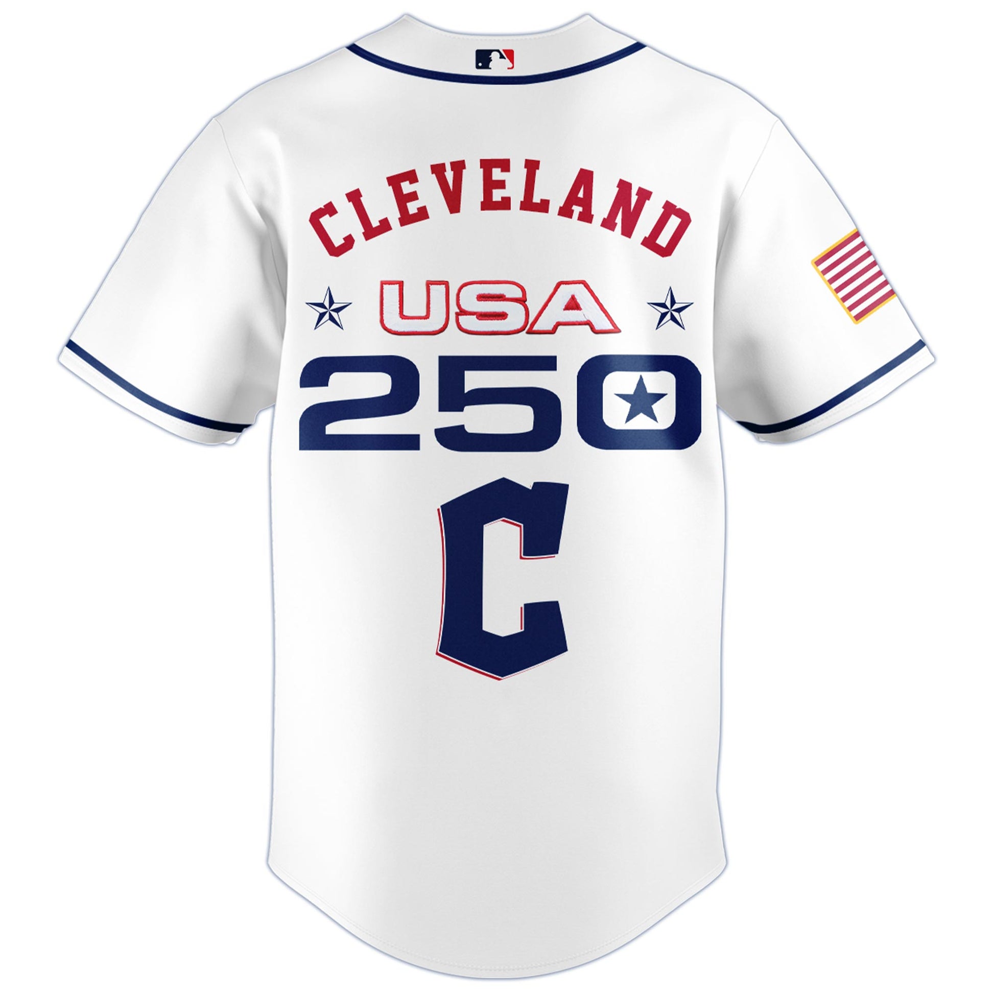 America’s 250th Anniversary Cleveland Guardians Baseball Jersey - Premium Quality