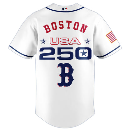 America’s 250th Anniversary Boston Red Sox Baseball Jersey - Premium Quality