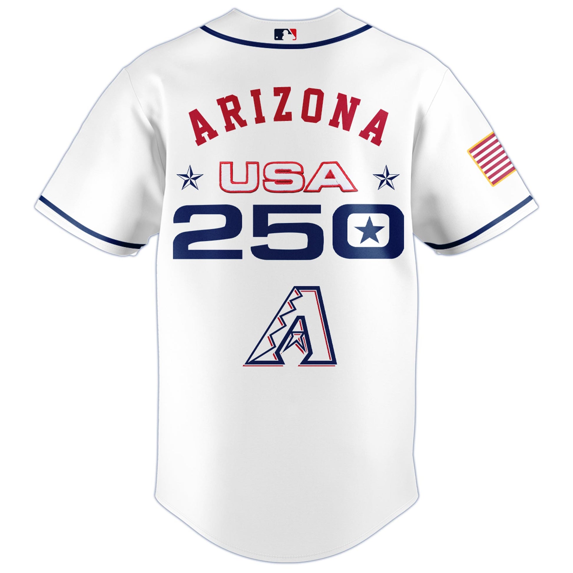 America’s 250th Anniversary Arizona Diamondbacks Baseball Jersey - Premium Quality