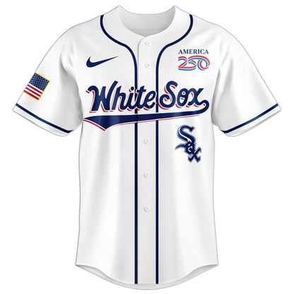 America’s 250th Anniversary Chicago White Sox Baseball Jersey - Premium Quality
