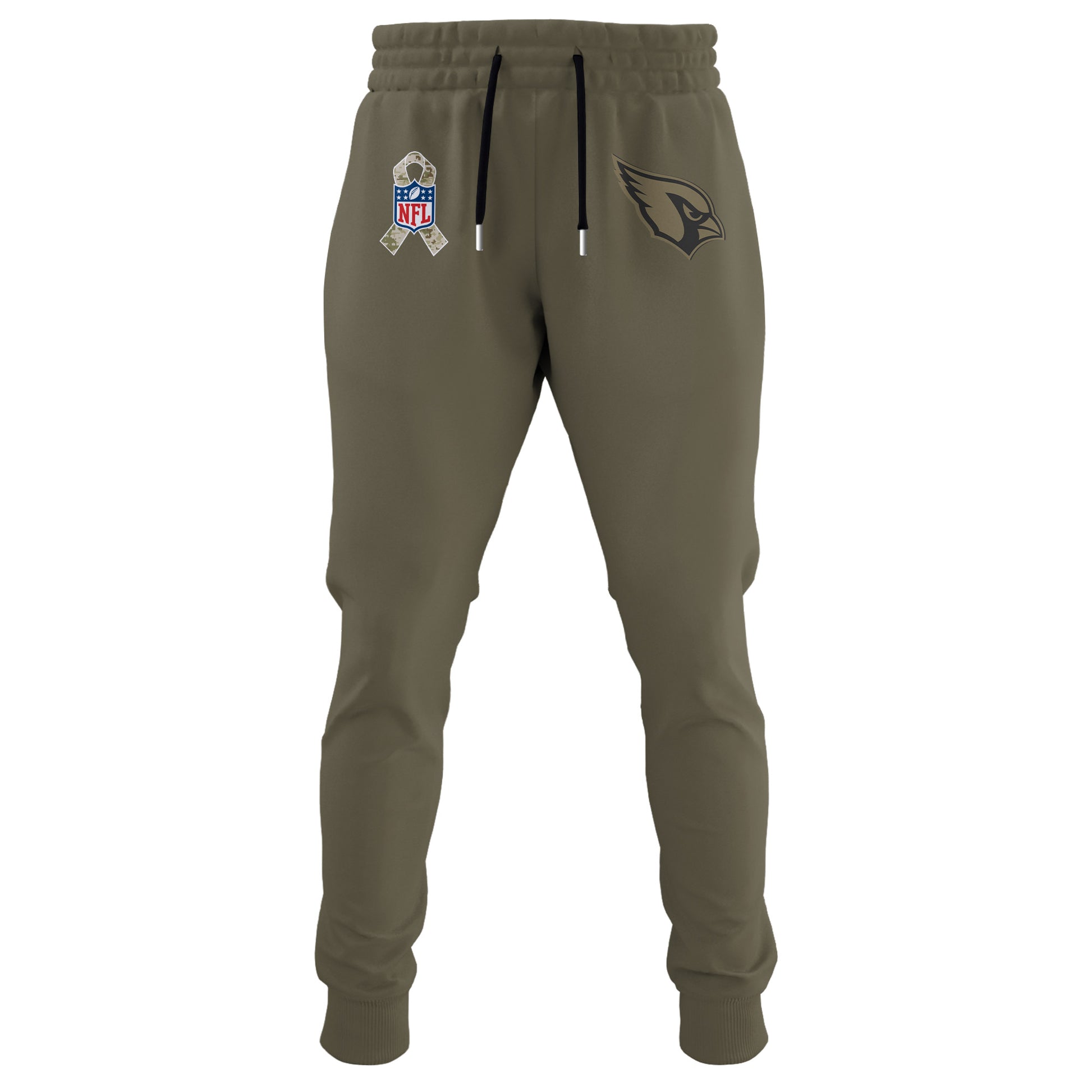 Arizona Cardinals Olive 2025 Salute to Service Hoodie